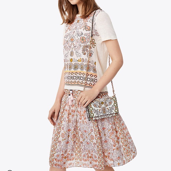 Tory Burch Handbags - Authentic New Tory Burch Hicks Garden chain wallet